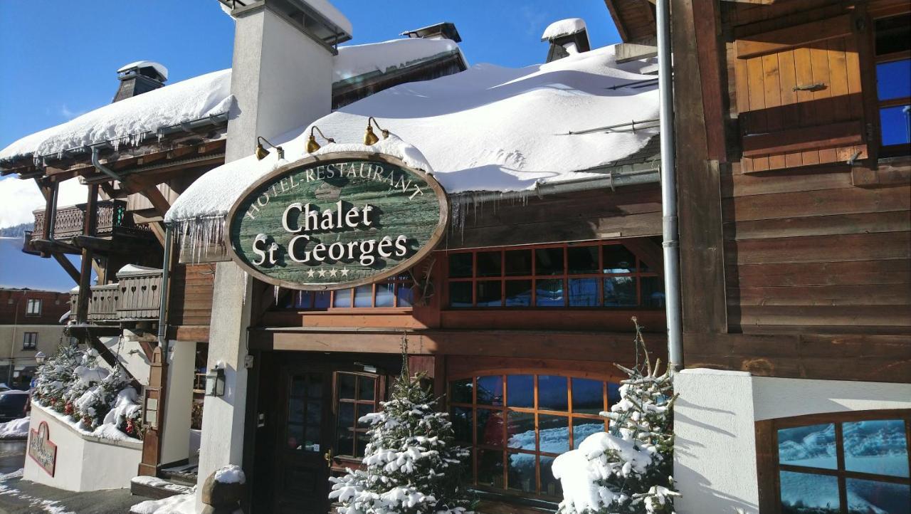 Hotel Chalet Saint-Georges Megève Exterior foto